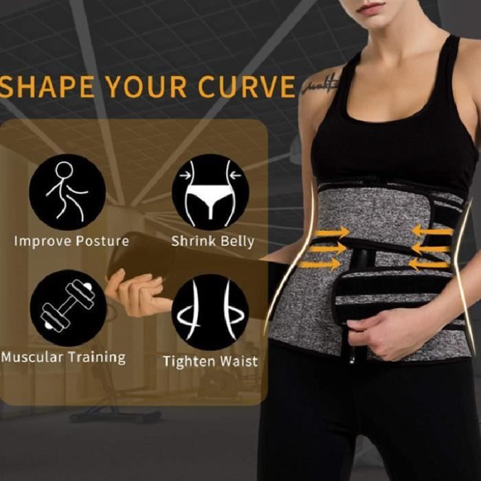 Ceinture Gainante Minceur - Gaine Sculptante Pour Ventre Plat - Fitness, Sans Marque - Neuf