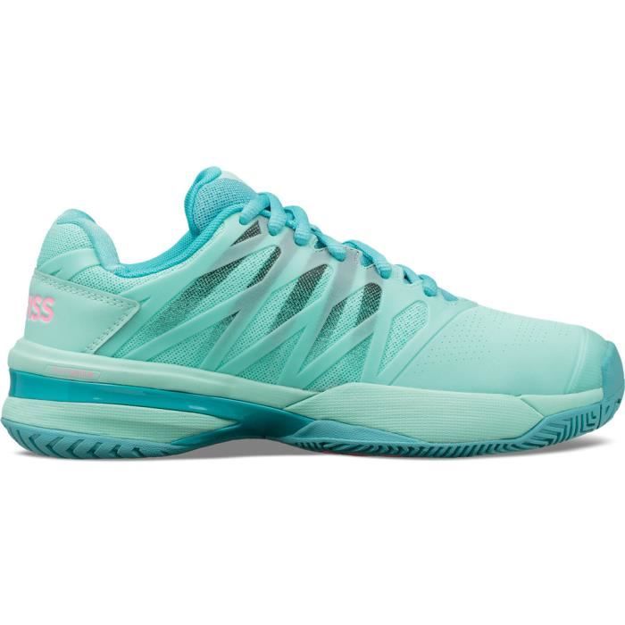 chaussures de tennis femme k-swiss ultrashot 2 - bleu/rose - 39