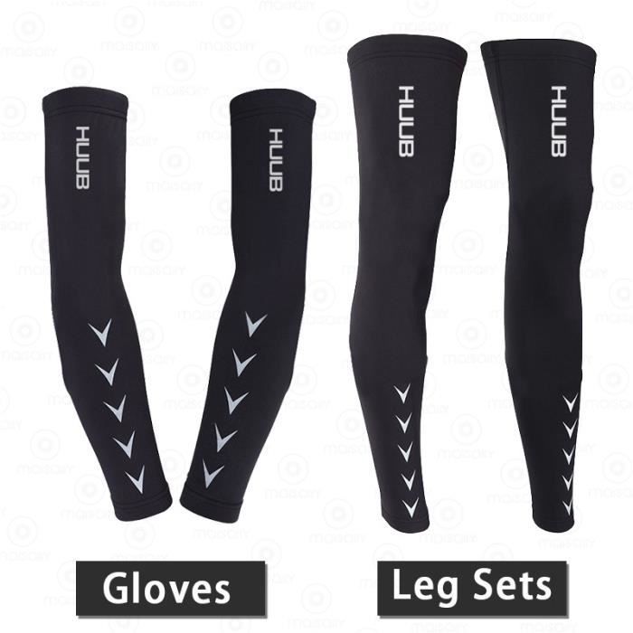 Chauffe-jambes O2 Cycling - XS, Noir, Thermiques, Fabriqués Au Canada