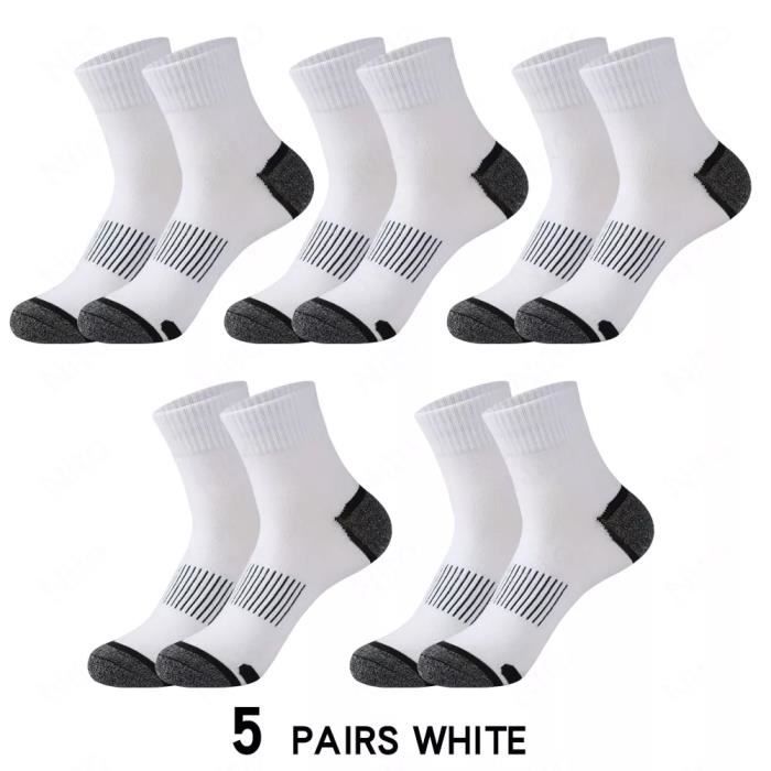 Weekend Peninsula Lot De 3 Paires Chaussettes Running Sport Basses Hommes Et Femme, Socquettes Invisibles Courtes Homme Et Femme (EU 43-46, Noir - 3 Paires