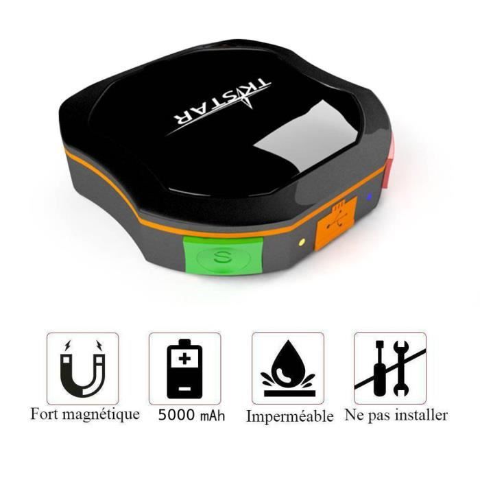 Gps Tracker Localisateur Gps Suivi En Temps Reel Etanche Veille 24 Heures Auto Traceur Gps Pour Vehicules Cdiscount Auto