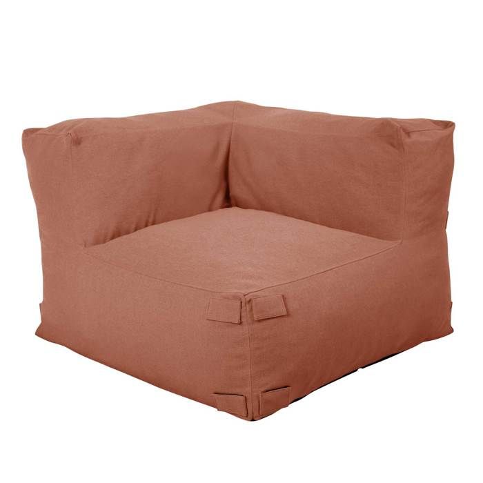 Fauteuil dangle pour canapé modulable terracotta Mixi Oviala