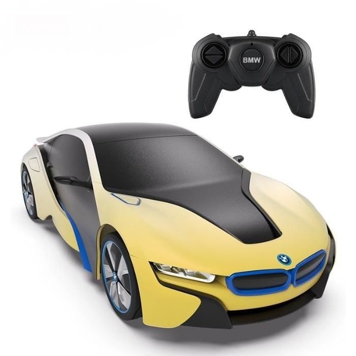Voiture Télécommandée Rastar BMW I8 Blanche échelle 1:24 - Électrique, Prête à Rouler