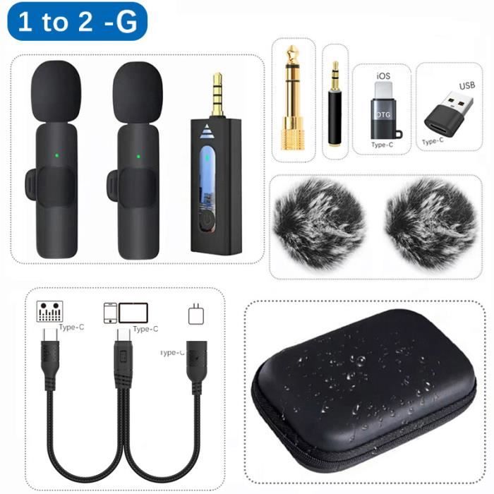 Kit micro sans fil - DJI - Mic 3 - 1 émetteur (TX) - 1 récepteur (RX) - TV Son Photo Kit micro sans fil - DJI - Mic 3 - 1 émetteur (TX) - 1 récepteur (RX) - TV Son Photo