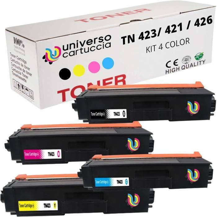 Universocartuccia Toner Compatible Remplacement De Brother Tn-423 Tn421 ...