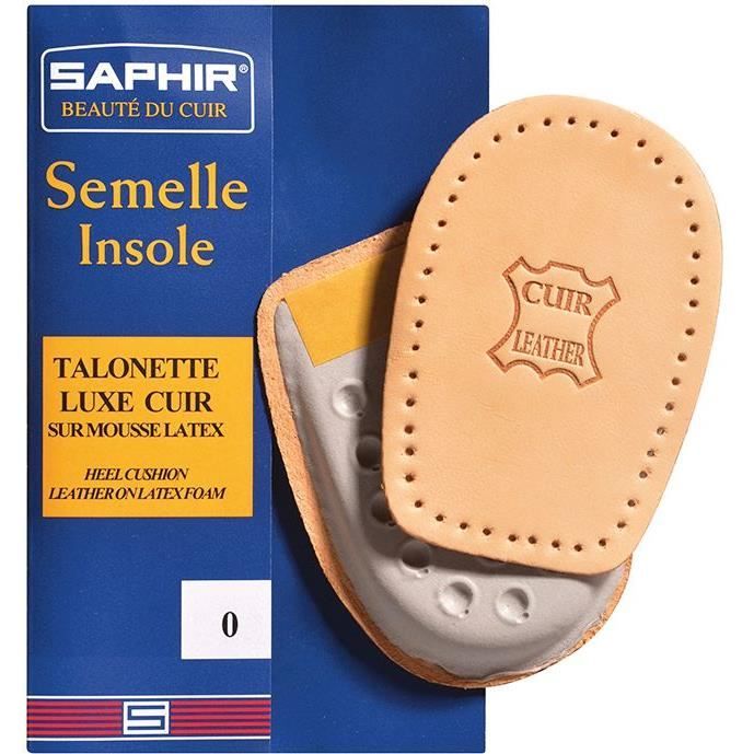 SAPHIR Talonnette pneumatique - cuir - 