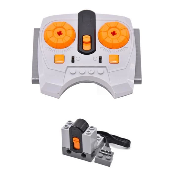 BrickBounty 9 en 1 Power Functions Motors Set Moteur Pièces Techniques pour Bloc de Construction STEM Assemblé, Fonction de Contrôle pour Briques MOC
