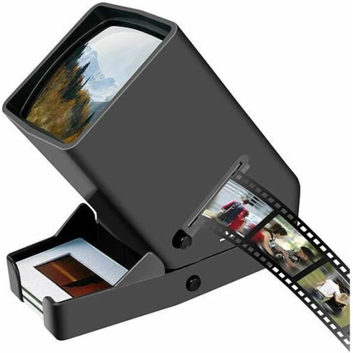 Visionneuse De Diapositives Et Négatifs A4 - Rétroéclairage LED Avec 3 Niveaux De Luminosité - Alimentation USB-C - Compatible Apps SlideScan Et FilmBox