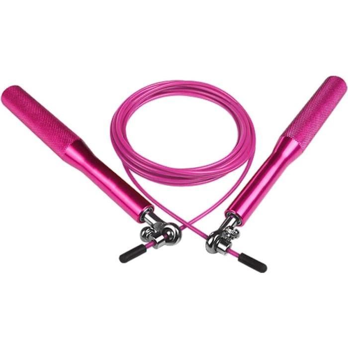 Corde à Sauter Newrong Speed – Alliage Alu, Câble Acier 300cm, Réglable, Légère, Pour Crossfit, Boxe, HIIT
