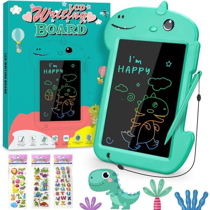 Tablette Dessin LCD Enfant 12,5 Pouces - Écran Coloré Sans Lumière Bleue - Effacement Verrouillable - Cadeau 3 à 12 Ans