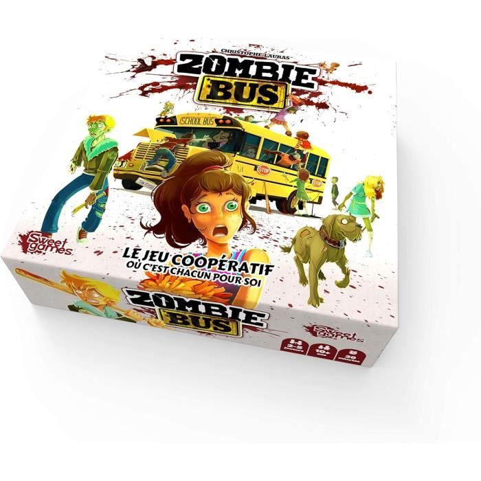 Jeu de société SWEET NOVEMBER Zombie Bus Coopératif 2 à 5 joueurs Cdiscount Jeux Jouets