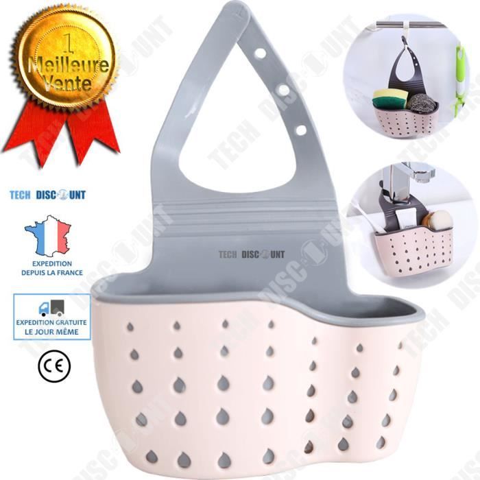 GELANTY PORTE EPONGE Evier Cuisine, Porte-éponge Panier De Rangement En
