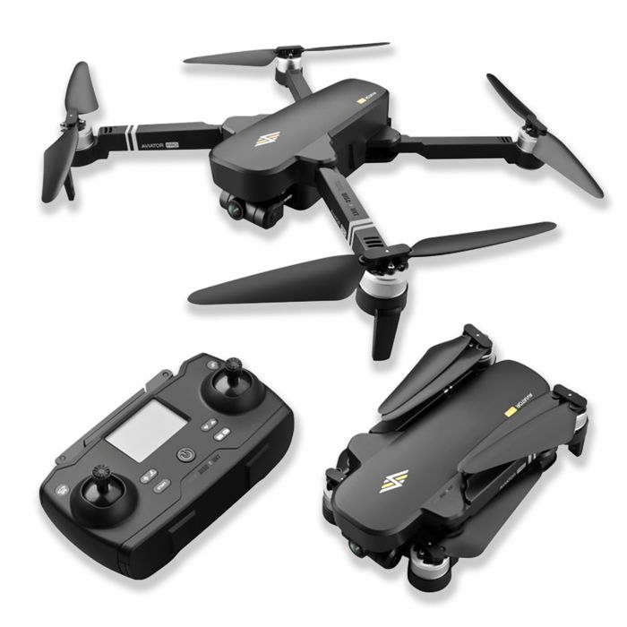 TD® Drone haute résolution professionnel caméra HD intégrée distance contrôle 100m vidéo télécommande intégrée couleur gris