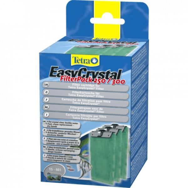 Cartouche pour filtre Tetra EasyCrystal Pack A250/300 pour aquarium Contenance 30 litres