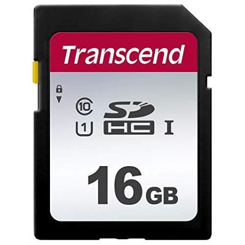 Transcend Carte SD TS16GSDC300S E UHS II U3 V30 9555 Mo/ SDXC