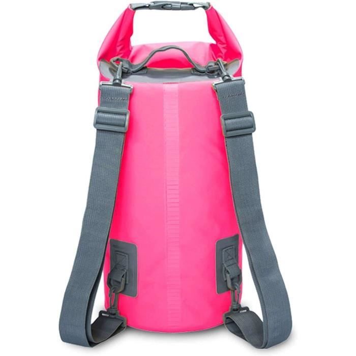 Sac ?�tanche TRAHOO - Waterproof Sac Sec Sac ?? Dos Bretelles - 5L 10L 15L 20L 30L - pour Cano?� 