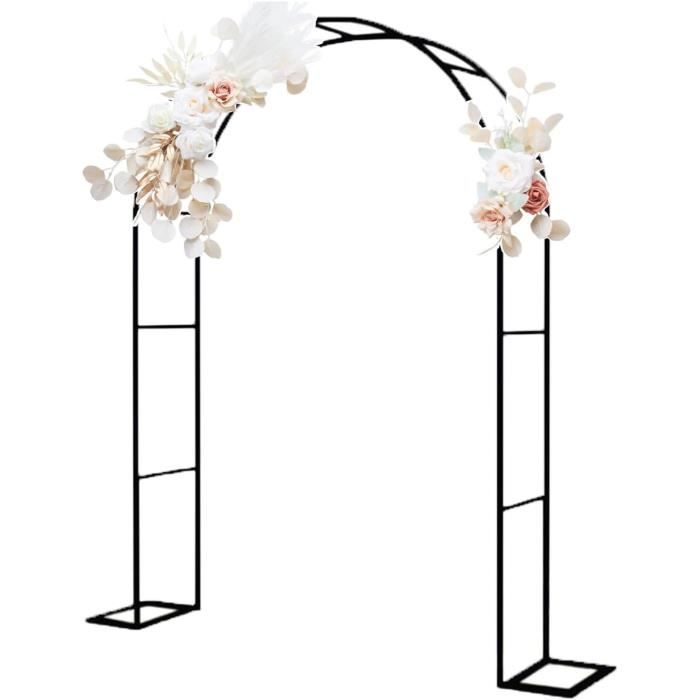Arche De Jardin Métal - Support Plantes Grimpantes, Mariage (140-340 Cm, Acier Galvanisé)