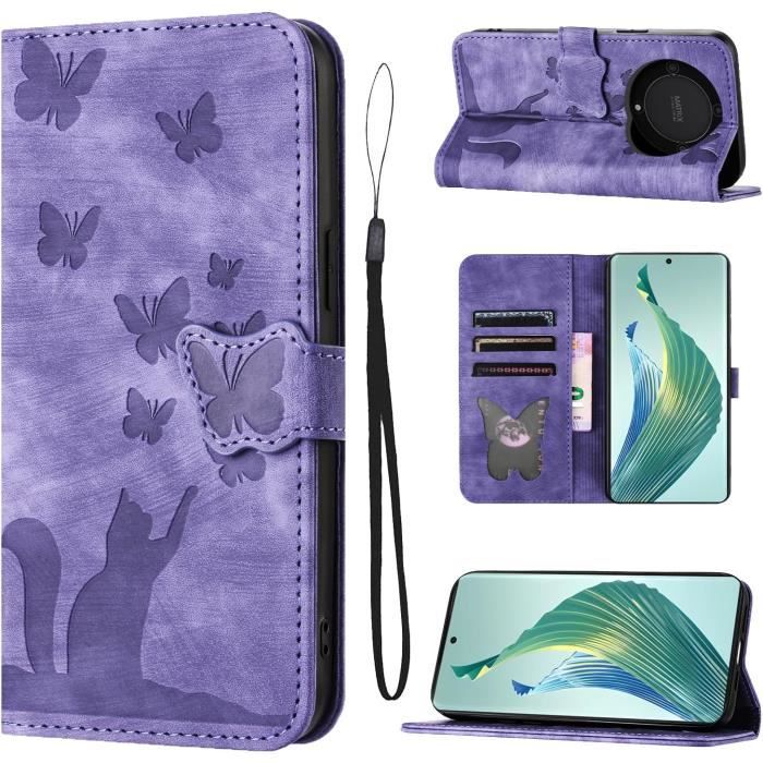 Coque De Protection Carbone Pour Honor Magic 6 Lite / 6 Pro / 5 Lite - TPU Anti-choc - Neuf