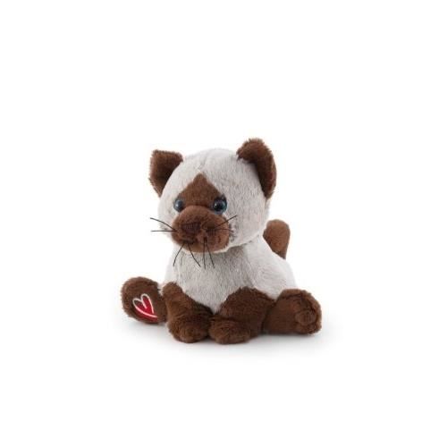 peluche chat siamois