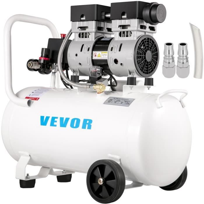 compresseur-air-sans-huile-vevor-750w-50l-8-bar-170-l-min