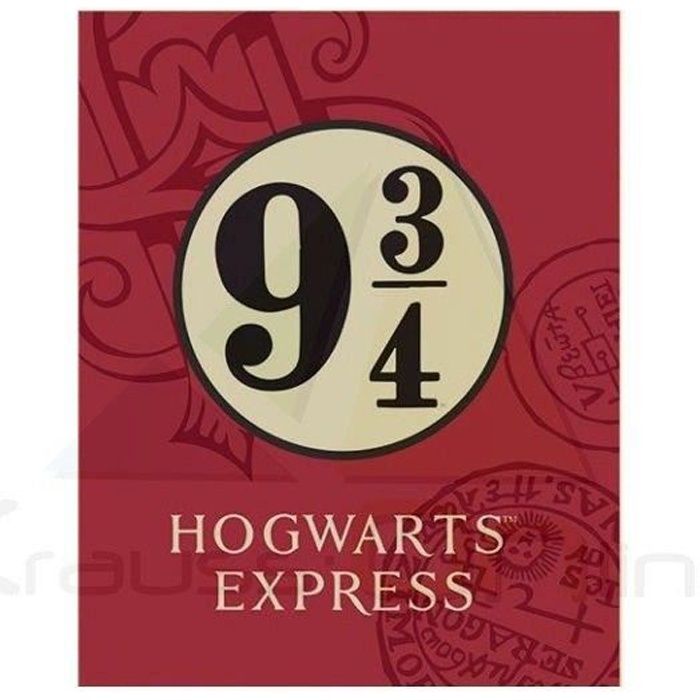 Couverture Polaire Harry Potter Poudlard - 150 x 200 cm