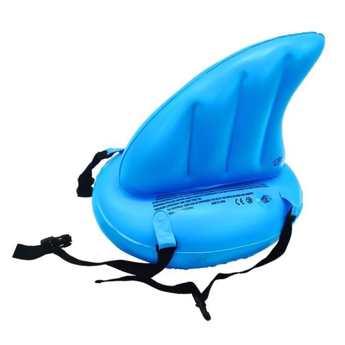 BOUEE,Bleu--Aileron de requin gonflable en PVC souple pour enfants, siège  de natation, flotteur, piscine, jouets de plage - Cdiscount Jeux - Jouets