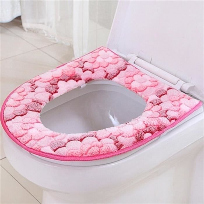 PVC Peint à La Main Fleur Wc Accessoires Toilettes Autocollants Et Affiches Pour La Salle De Bain Sti WC Autocollants Décoration Couvercle Mur