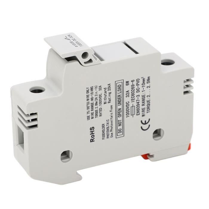 Boite Fusible Borne De Batterie Avec Fusibles - 32 V 400 A, 3 Prises, Protection Court-Circuit - Pour 4x4, Caravanes, Double Batterie Accessoire 4x4 Caravane