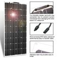 Dokio – panneaux solaires flexibles 18V/16V, 100W pour camping-car/voiture/maison-1