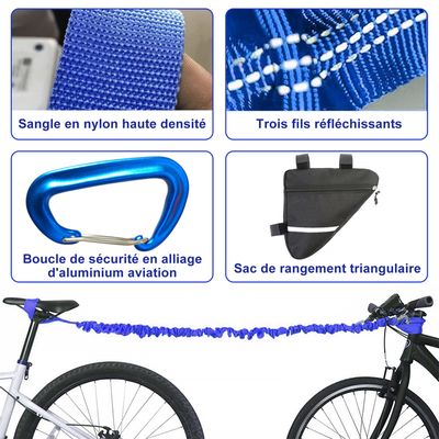 Sangle De Transport Réglable F Fityle – Pour Vélo Enfant, Trottinette, Chaise De Plage – 110-162 Cm, Charge 40 Kg