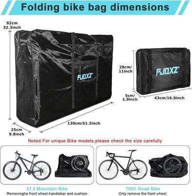 Housse Transport Vélo ENJOHOS - Pour VTT 26-29", Route 61cm, Pliable
