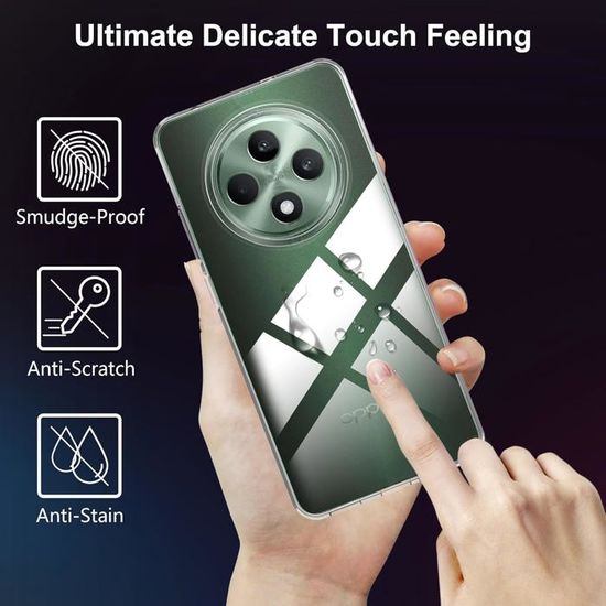 ILING Trasparente Case For OPPO Reno 12F 4G / OPPO Reno 12 FS 5G (Reno12 F 5G), 360° Full Body Protection Shockproof Cover With Built-in Screen - View #7