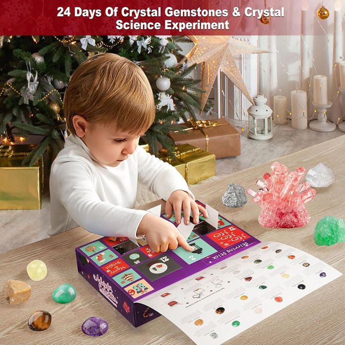 Calendrier de L'avent 2024, Calendrier de L'avent Pierre Precieuse et Minéraux Calendrier Educatif Bijoux Enfants Fille Cadeau de Noel Calendrier de L avent Advent Calendar Fille Kinder Friends Calendrier de L'avent 2024, Calendrier de L'avent Pierre Precieuse et Minéraux Calendrier Educatif Bijoux Enfants Fille Cadeau de Noel Calendrier de L avent Advent Calendar Fille Kinder Friends