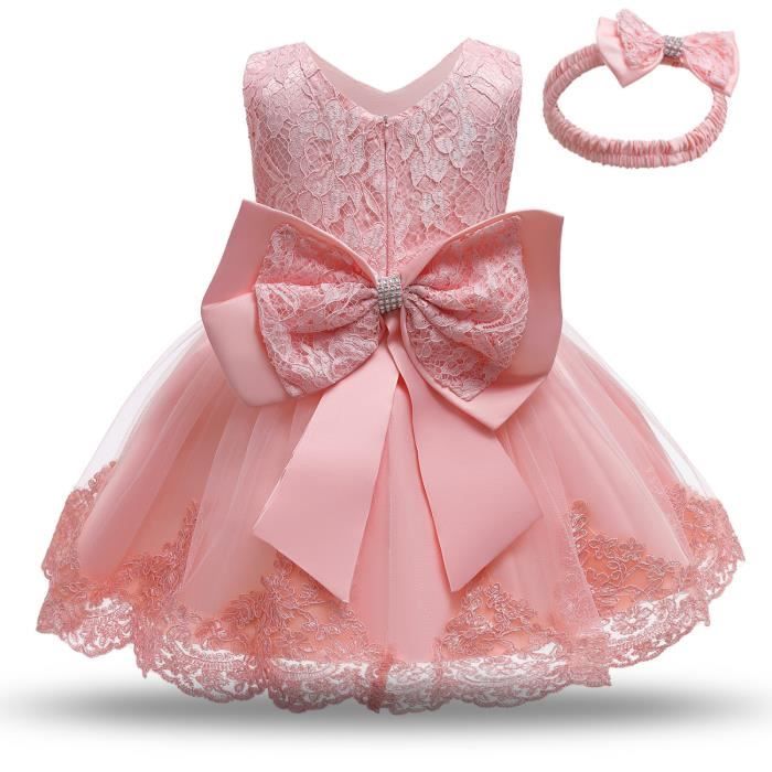 Robe rose bébé fille cheap