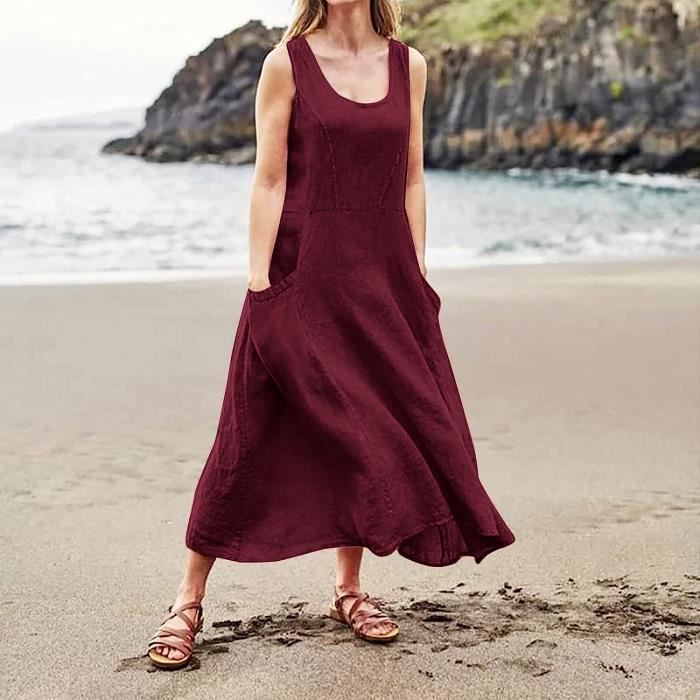 Robe de Plage Femme Eponge Dentelle Ourlet a Volants Klein Klein Cdiscount Pret a Porter