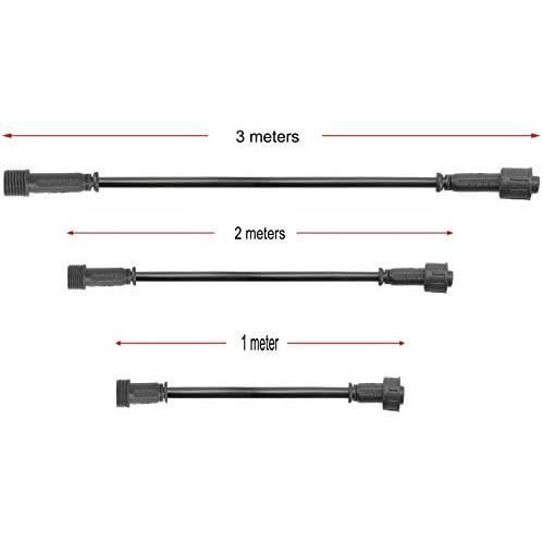 Cable Rallonge Pour Spots LED 5m - Couleur Blanc Chaud - Longueur 5m