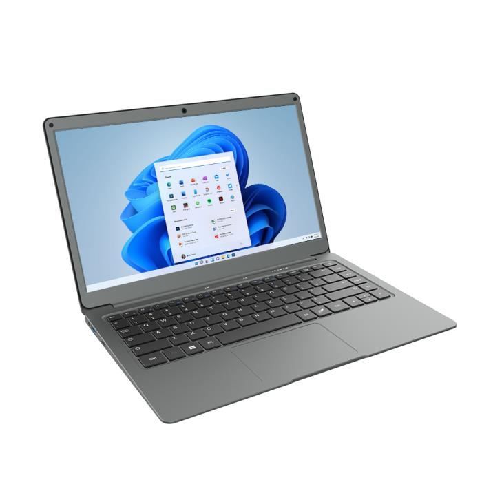 PC portable YONIS Ordinateur Ultra Portable Windows 10 Intel Quad Core  Notebook 14 FHD SSD RAM 6 Go ROM 128 Go