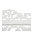 Atmosphera - Paravent en Bois effet Blanchi 153 x 183 cm-2