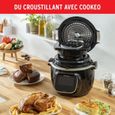 MOULINEX Cookeo Extra Crisp, Couvercle air fryer, Compatible avec Cookeo 6 L, Recettes croustillantes, 4 programmes EZ150800-2