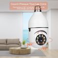 Caméra Surveillance E27 1080P  Smart Home Caméra de vision nocturne infrarouge couleur WiFi 2,4 GHz / 5G-2