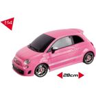 Voiture radiocommandée fiat 500 abarth rose on sale