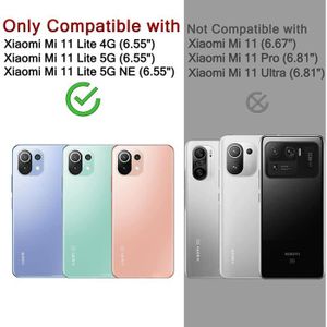 Coque 360° Pour Xiaomi Mi 11 Lite 5G / 11T Pro - Silicone + PC