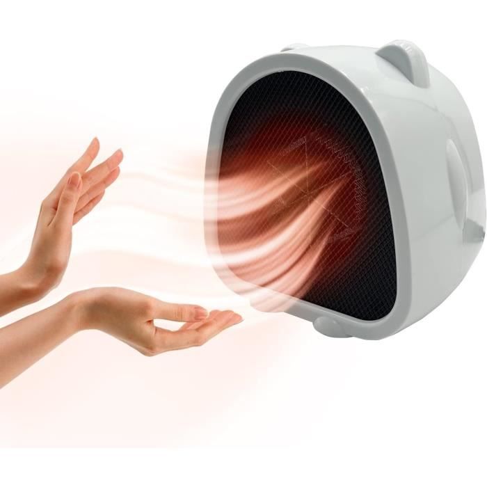 Petit Chauffage Soufflant, Chauffage Rapide Portable À Haute Efficacité — free download