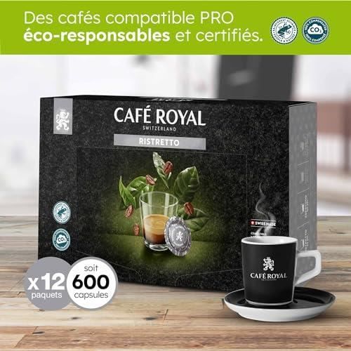 Café en dosettes compatibles Nespresso Pro saveur Ristretto 12 x 50 - Café  Royal Pro - Cdiscount Au quotidien