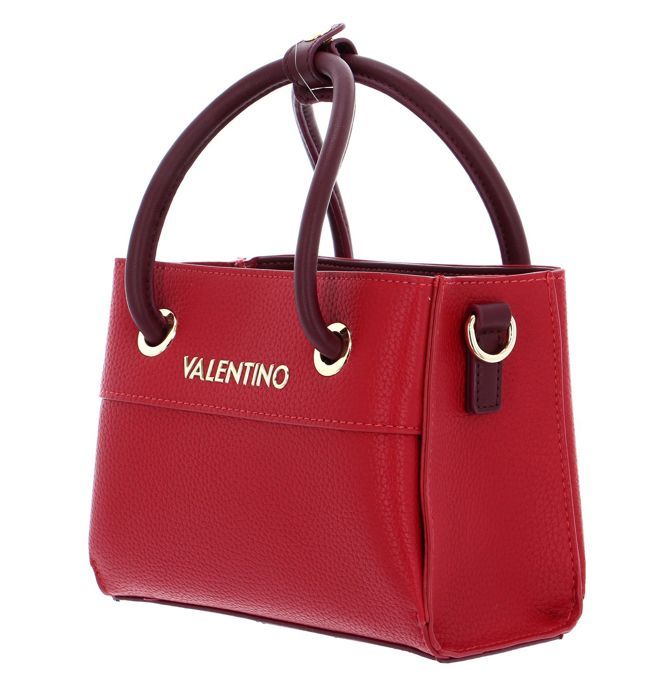 Sac à main VALENTINO Alexia Tote S Rouge 100% polyuréthane
