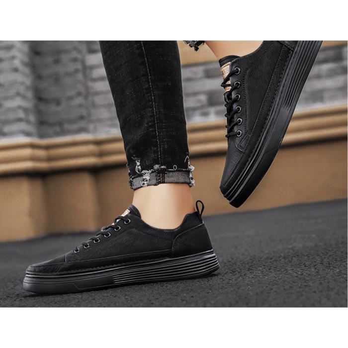 Shoes Basket Mocassin Homme Chaussure Mocassin Homme Noir