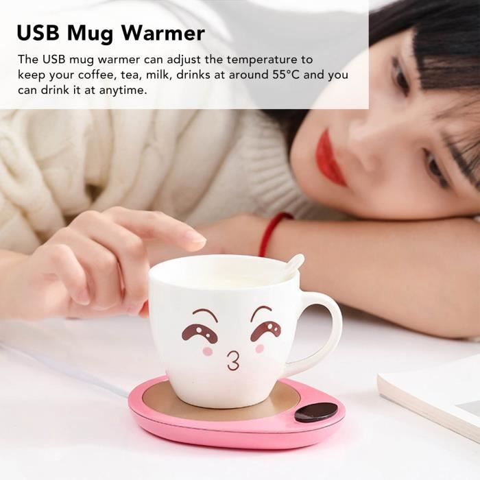 TMISHION chauffe-tasse électrique Réchauffeur de tasse USB à