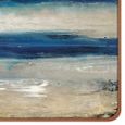 Creative Tops Sets de Table Abstrait Ocean View Premium Dos en liège, Bois, Bleu, Grand, Set de 4 pièces - 5176609-3