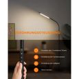 Tomons Lampadaire LED, Contrôle Tactile, Luminosité et Température de Couleur Réglables, avec Minuterie et Fonction Mémoire-3