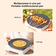 (Universal Type 33cm) Plaque De Barbecue Coréenne Ustensiles De-3